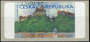 61240 - 2000 Pof.AT1 Veveří, hodnota 13Kč bez *, dvojitý výrazně pos