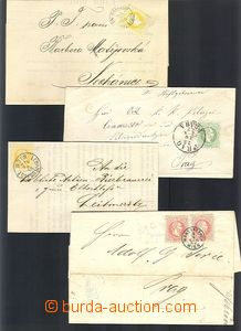 61471 - 1867-?? AUSTRIA, sestava 14ks různých celistvostí a celin