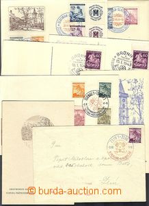 62254 - 1940-43 PŘÍLEŽITOSTNÁ RAZÍTKA/ ČaM partie 23ks různ