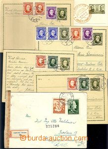 62264 - 1939-44 SLOVENSKO partie 16ks dopisů, dopisnic, lístků,