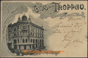 62378 - 1902 OPAVA (Troppau) - collage, café Niedermeyer; long addr
