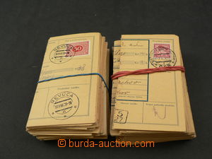 62937 - 1938-39 ČSR I., partie více než 200ks frankovaných úst
