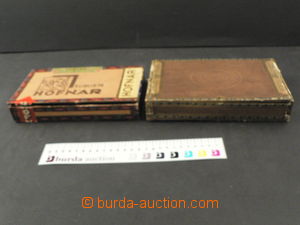 63500 - 1930 TOBACCO PRODUCTS comp. 2 pcs of original wooden little