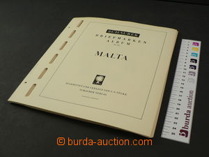 63554 - 1863-1972 MALTA částečná sbírka na volných zasklenýc