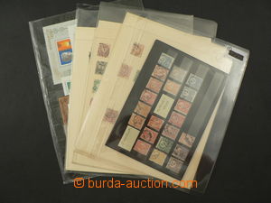63719 - 1871-1974 HUNGARY nesourodá sestava známek a aršíků, o