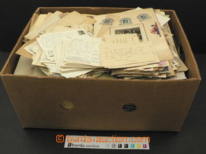 64332 - 1918-80 ČSR I.+II. velká sestava dopisů, celin a ústři