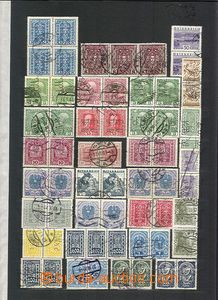 65546 - 1907-36 PERFINY/ RAKOUSKO sestava 96ks známek s perfiny 2-p