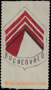 66310 - 194? KT BUCHENWALD látková nášivka, pravopisná chyba m