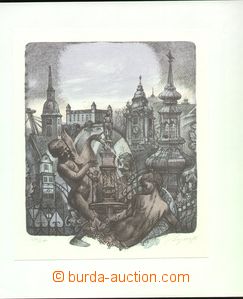 66381 - 1986 STOPIAK Dušan (*1953): Bratislava's motives, author's