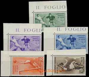67224 - 1934 Mi.479-483, MS v kopané, kompletní řada, všechny zn