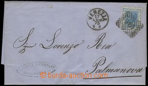 67363 - 1875 skládaný dopis vyfr. zn. Mi.26, číslicové razítko