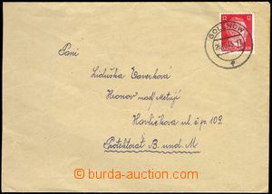 68406 - 1943 KT GOLLNOW převýchovný tábor, frankovaný dopis od