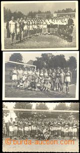 68720 - 1934-35 Sport-házená, 3 photo team from Žilina by/on/at N