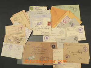 68749 - 1915-18 POLNÍ POŠTA / RU sestava 33ks celistvostí, různ
