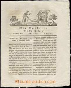 71216 - 1809 NAPOLEONSKÉ VÁLKY Poutník 5.5.1809, číslo popisuj