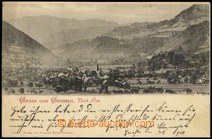 71434 - 1900 Gresten - celkový pohled; DA, prošlá, lehké skvrny