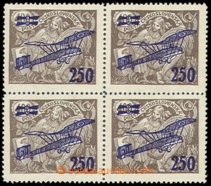 72151 - 1922 Pof.L6ST The 2nd issue., block of four with 2x joined t