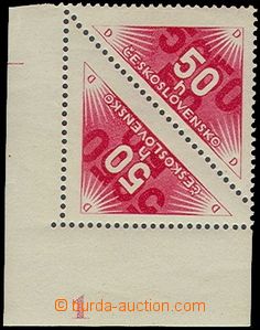 72909 - 1937 CZECHOSLOVAKIA 1918-39 / Delivery stmp Pof.DR2 2x, cor