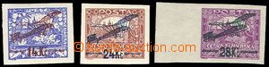 73450 - 1920 Pof.L1-3, issue I, Pof.L2 spiral type I, Pof.L3 with wi