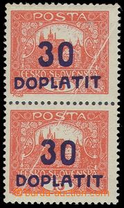 73699 - 1922 Pof.DL29A, Postage Due - overprint issue Hradcany 30/15
