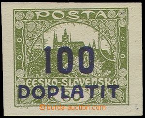 74498 - 1922 Pof.DL24a, Postage Due - overprint issue Hradcany 100/8