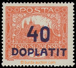 74503 - 1922 Pof.DL30B, Postage Due - overprint issue Hradcany 40/15