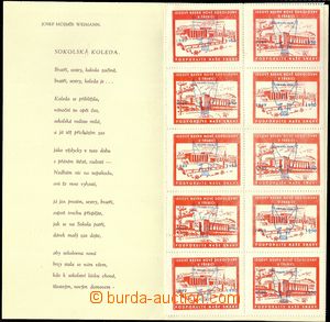 77115 - 1949 SOKOL Třetí vánoční sokolská koleda, destičky s