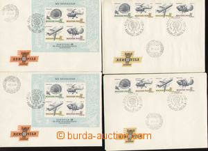 77277 - 1967-74 HUNGARY comp. 12 pcs of FDC to/at day Aerophilately