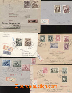 77673 - 1939-45 SLOVAKIA comp. 12 pcs of letters, contains Slovak a