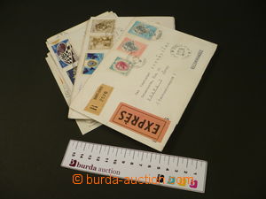 79326 - 1966-70 MONACO selection of 19 pcs of letters, part Reg and