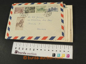 80896 - 1946-57 CZECHOSLOVAKIA 1945-92 selection 24 pcs of air-mail