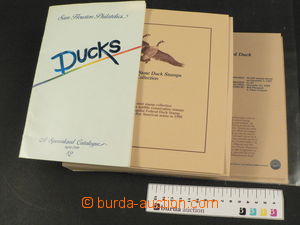 81030 - 1988-90 USA / HUNTING STAMPS collection 106 pcs of cards wi