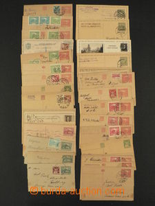 83237 - 1919-1935 ČSR I. partie 43ks dopisnic a zálepek (přední