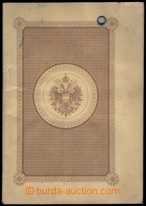 84052 - 1917 cestovní pas, Rakousko-Uhersko, vydáno v Praze, dobr