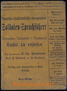 84054 - 1914 MILITARIA militar German - Italian - chorvatský slovn