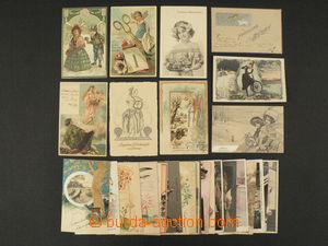 84114 - 1900-1930 MOTIVE selection 30 pcs of with motives Nicholas,