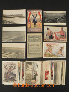 84116 - 1900-1948 MOTIVE / SOKOL selection 31 pcs of Ppc, photo, pr