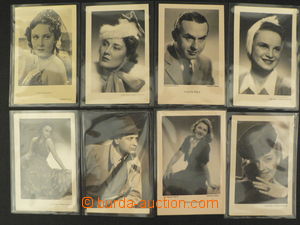 84510 - 1930-40 MOTIVE / ACTORS collection 26 pcs of Ppc, Czech act