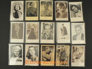 84513 - 1930-40 MOTIVE / ACTORS collection 59 pcs of Ppc, German an