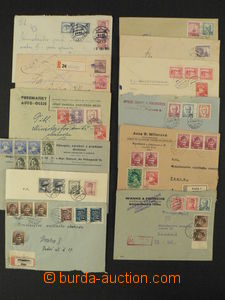84721 - 1945-47 ČSR II. / PROVIZORIA 1945-47, sestava 50ks R-dopis