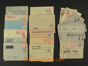 84723 - 1945-47 ČSR II. / PROVIZORIA 1945-47 sestava 43ks celistvo