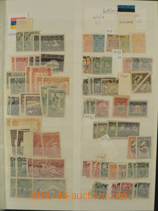 84994 - 1918-40 ESTONIA, LITHUANIA, LATVIA malá sbírka známek v