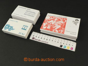 85324 - 1993-2005 ČESKO / ZNÁMKOVÉ SEŠITKY sestava 81ks různý
