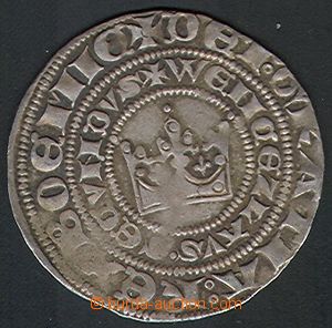 85383 - 1300 Pražský groš Václav II. Ag, 2/2