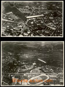 85925 - 1930 AVIATION / ZEPPELIN comp. 2 pcs of original air-mail p