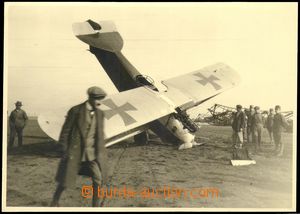 85927 - 1918 AVIATION Phönix C.I, original photo, accident aircraf
