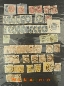 86160 - 1863 AUSTRIA / IV. emise, sestava 145ks zn. volně a na výs