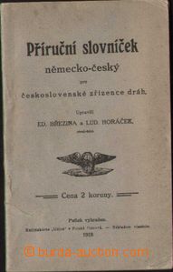 86301 - 1919 RAILWAYS Příruční slovníček German - Czech for C