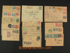 86516 - 1919-20 ČSR I. sestava 21ks různých prošlých celin, ob