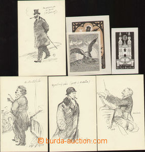 86562 - 1909-16 BOETTINGER Hugo (1880–1934), Czech kreslíř, grap